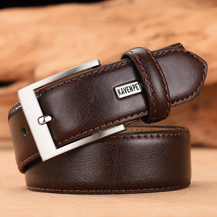 cintos de couro masculinos preto